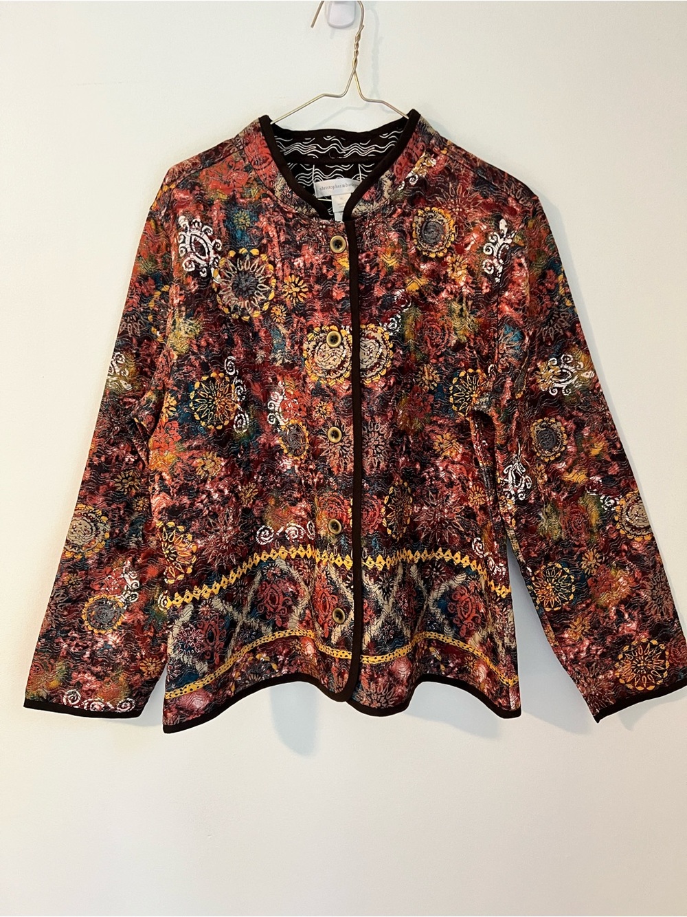 Christopher & Banks Reversible Quilted Jacket XL